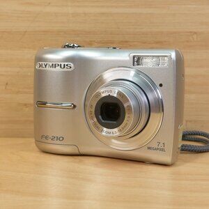 Olympus FE-210 / 7MP Digital Camera / 3× Optical Zoom / Tested & Working